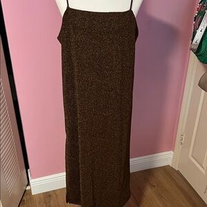 Elegant Brown Women's Skirt